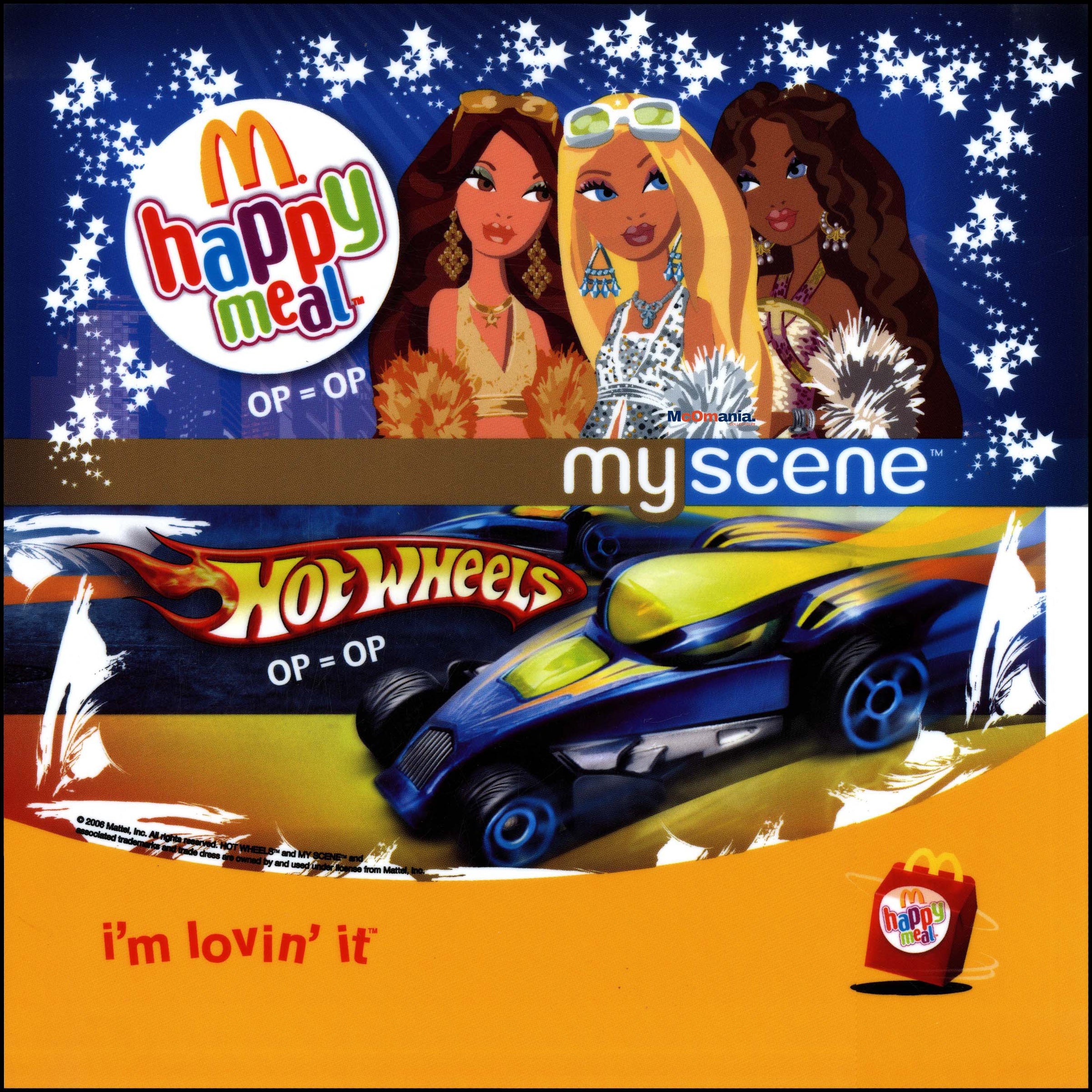 2006/11 My Scene HotWheels