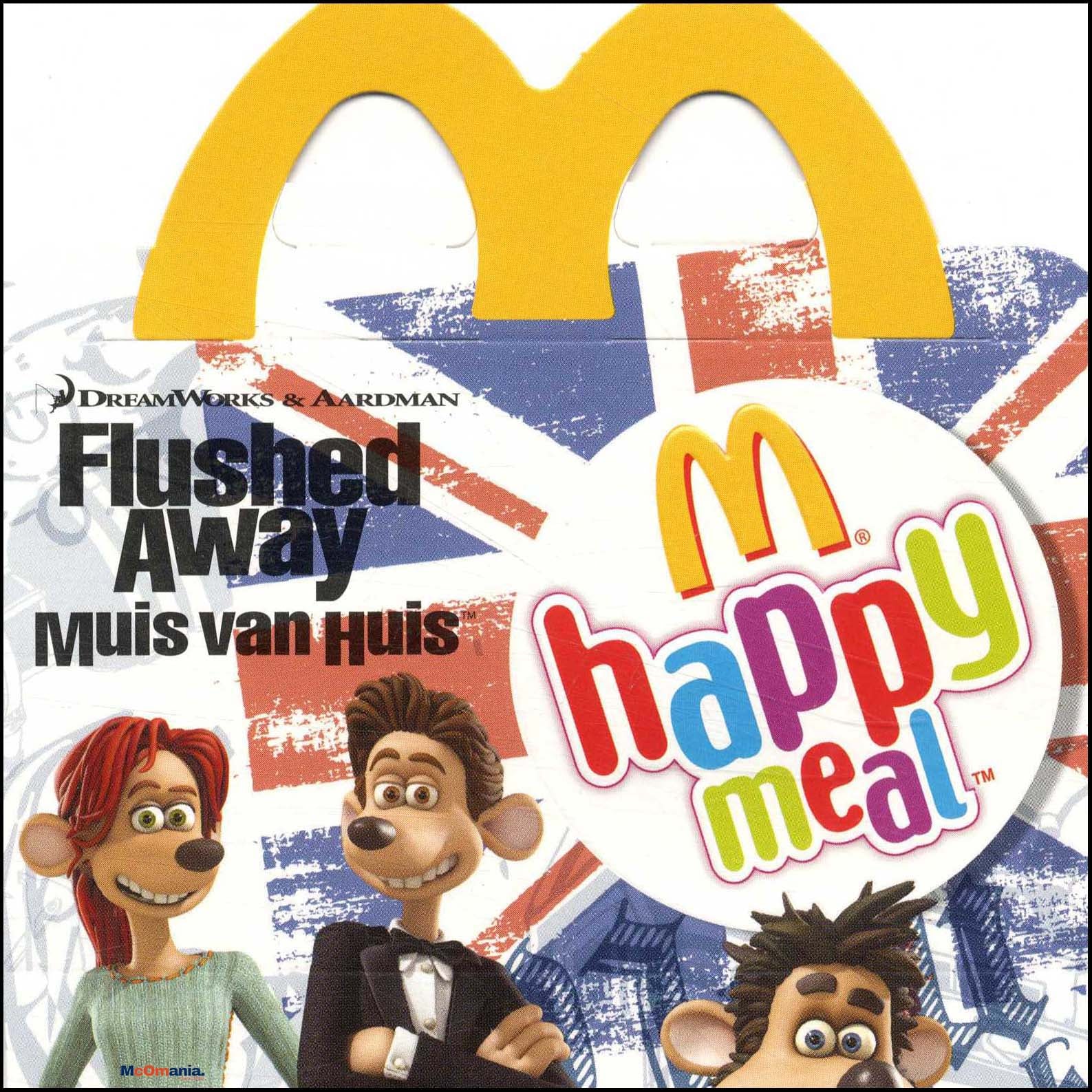 2006/13 Flushed away (boxes/bags)