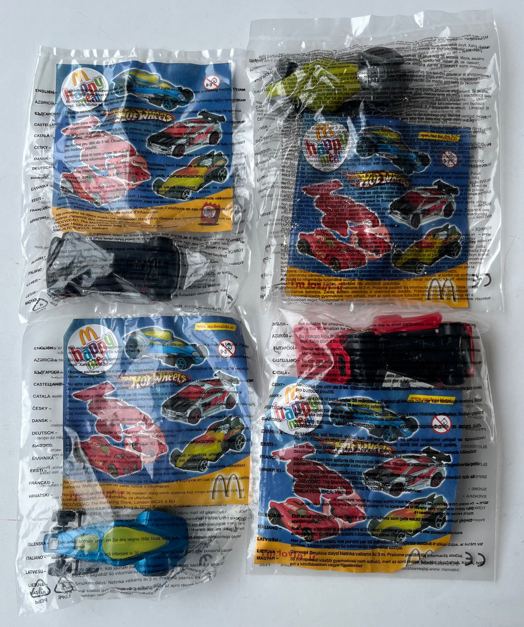Netherlands, 2006/15, Happy Meal Set, HotWheels