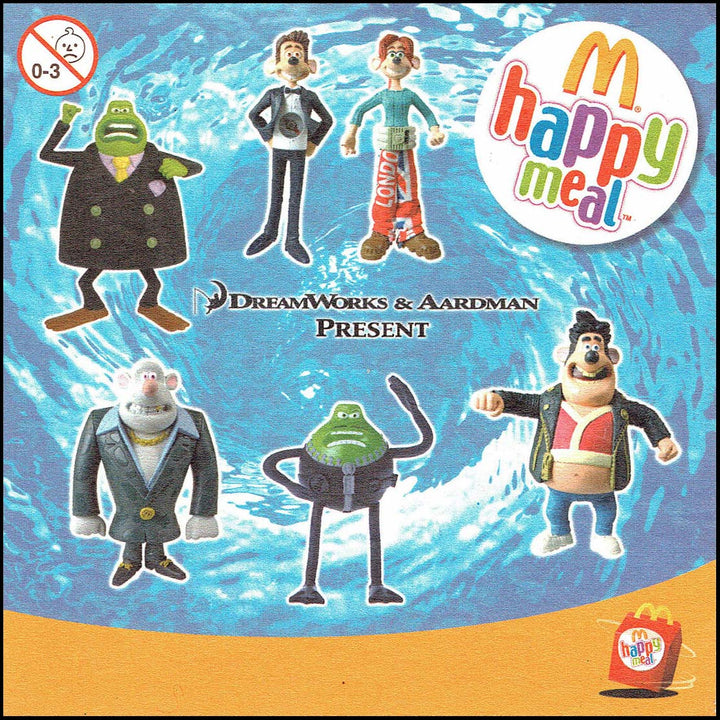 Netherlands, 2006/17, Happy Meal Set, Flushed Away