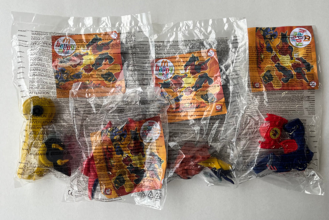 Netherlands, 2007/02, Happy Meal set, Dragon Boasters