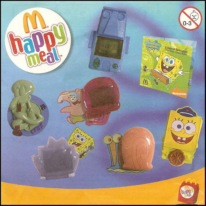 Netherlands, 2007/09, Happy Meal set, Sponge Bob