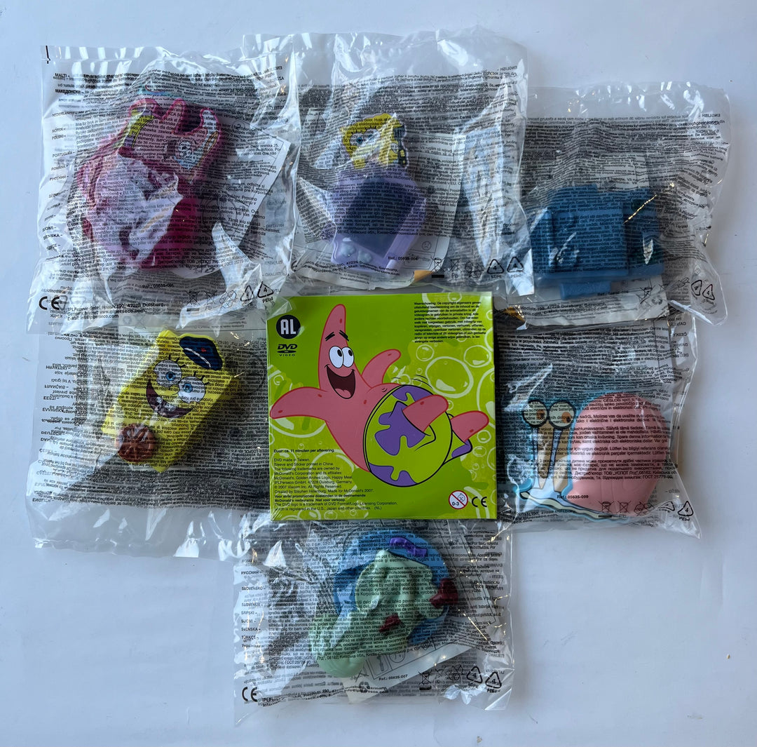 Netherlands, 2007/09, Happy Meal set, Sponge Bob