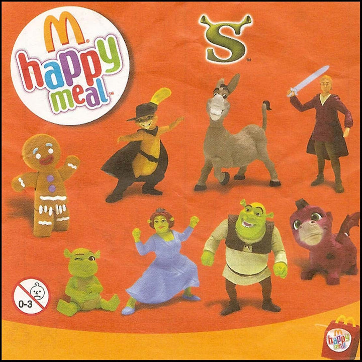 Netherlands, 2007/10, Happy Meal set, Shrek 3