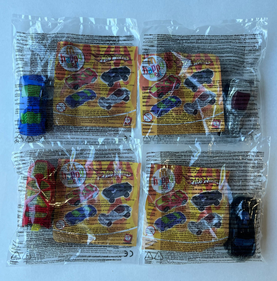 Netherlands, 2007/15, Happy Meal set, HotWheels