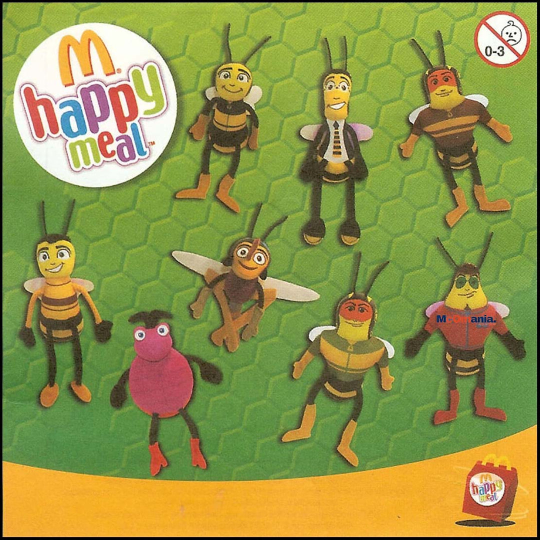 Netherlands, 2007/19, Happy Meal set, Bee Movie