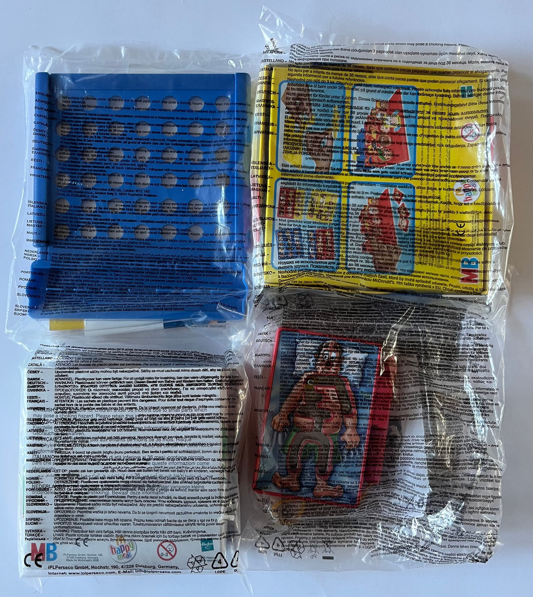 Netherlands, 2008/01, Happy Meal set, Familie Spelletjes MB