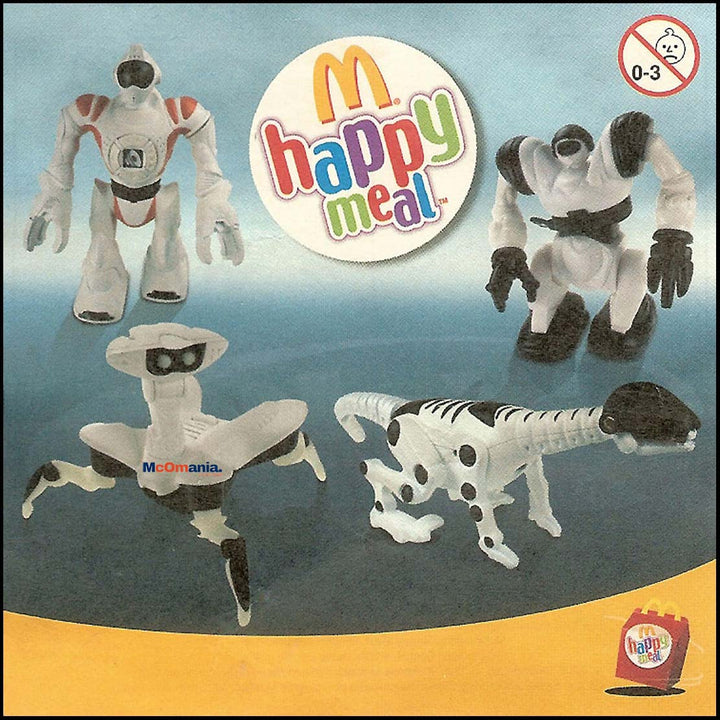 Netherlands, 2008/02, Happy Meal set, Robotics
