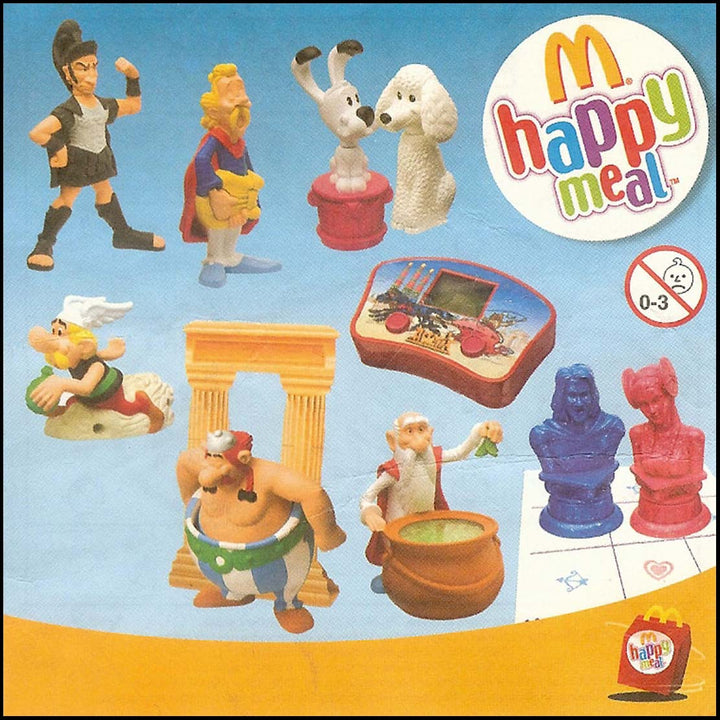 Netherlands, 2008/04, Happy Meal set, Asterix en de Olympische Spelen