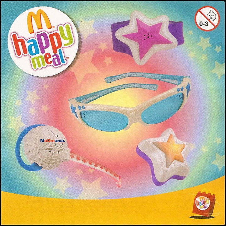 Netherlands, 2008/10, Happy Meal set, Sterrenpasjes
