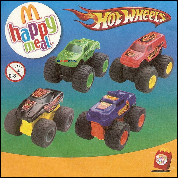 Netherlands, 2008/11, Happy Meal set, HotWheels