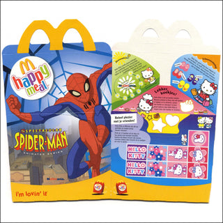 2009/05 Hello Kitty - Spiderman (boxes/bags)