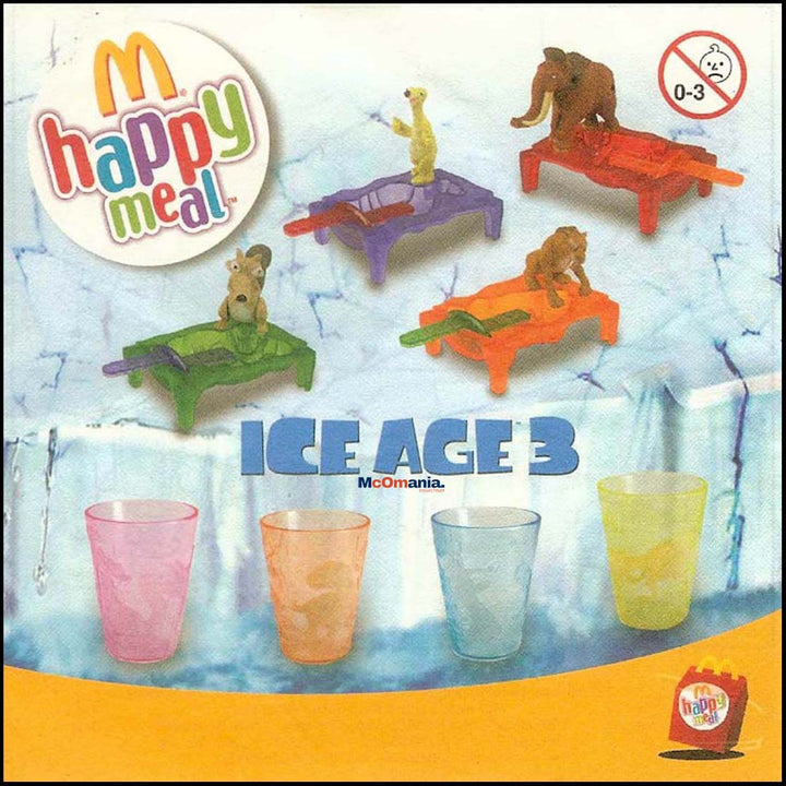 Netherlands, 2009/07, Happy Meal set, Ice Age III