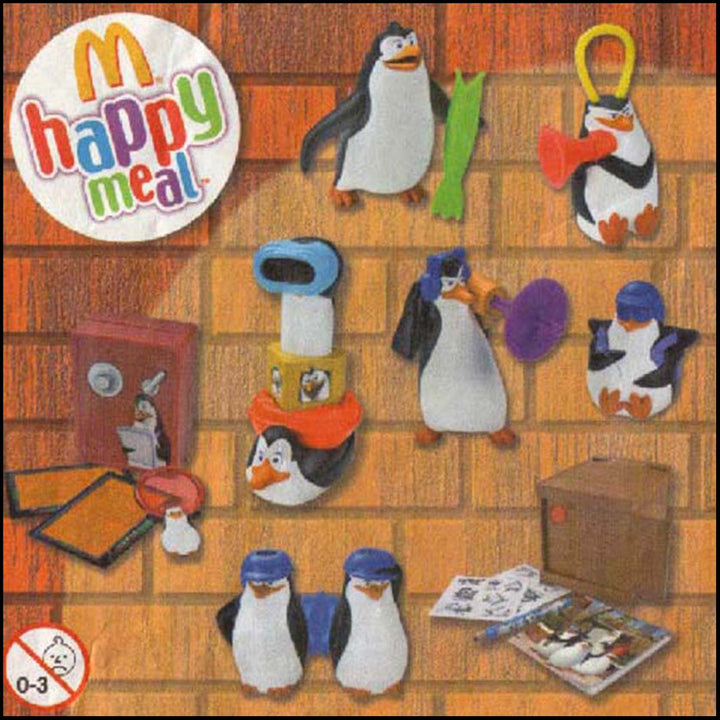 Netherlands, 2010/03, Happy Meal Set, De Pinguins van Madagascar