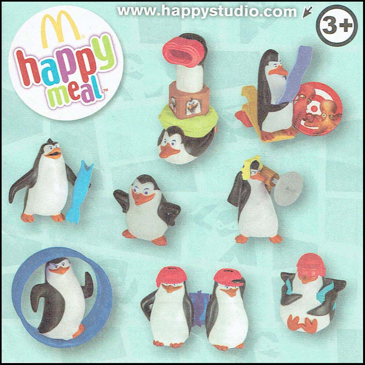 Netherlands, 2014/17, Happy Meal set, Pinquïns van Madagascar