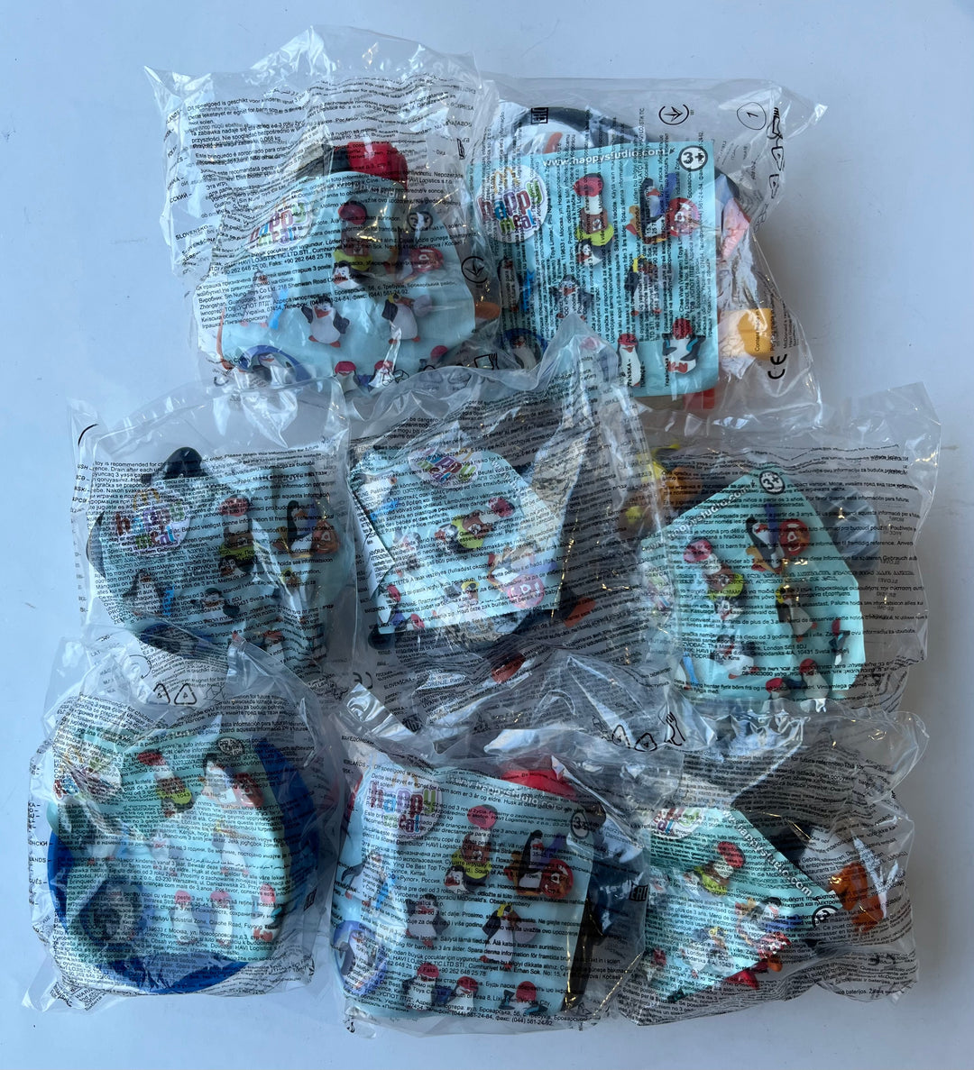 Netherlands, 2014/17, Happy Meal set, Pinquïns van Madagascar