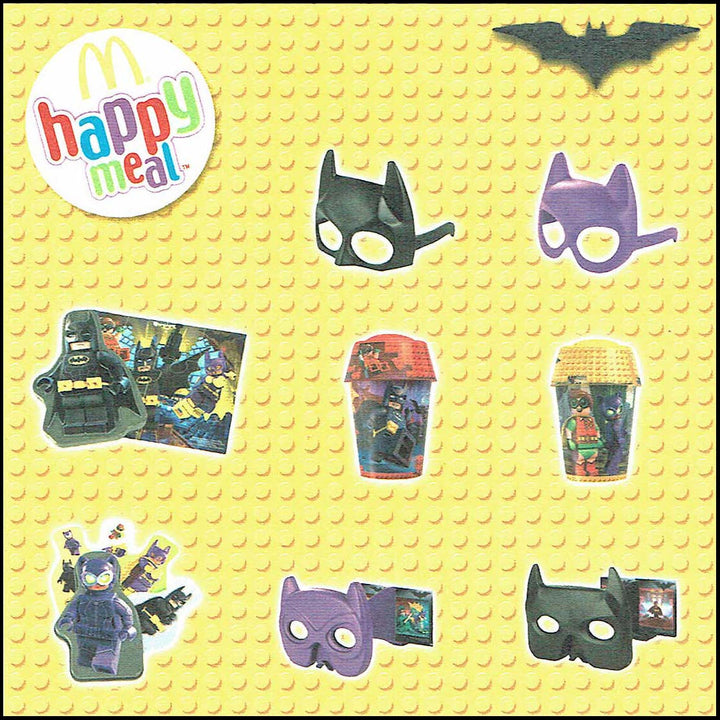 Netherlands, 2017/02, Happy Meal Set, Lego Batman