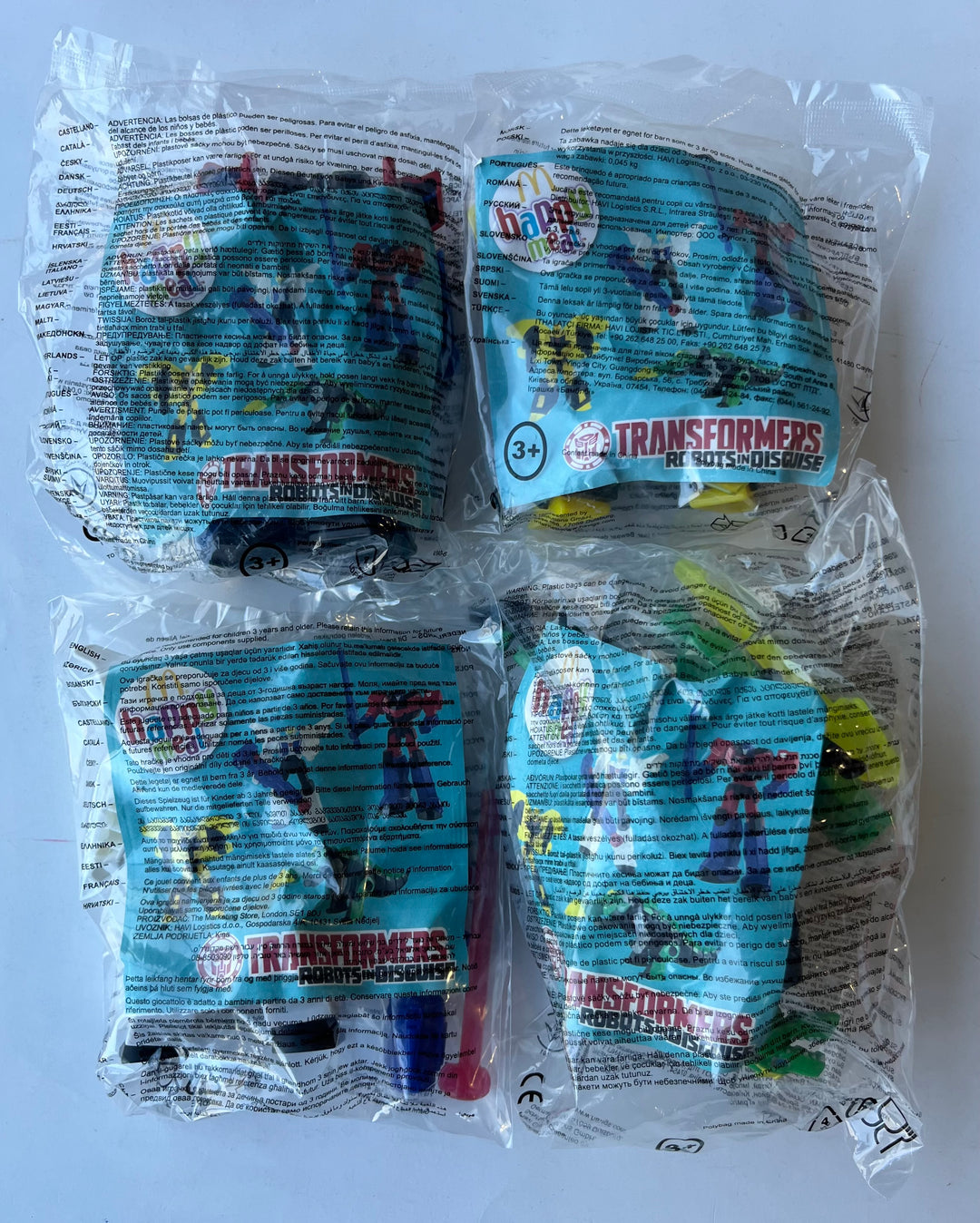 Netherlands, 2017/04, Happy Meal Set, Transformers