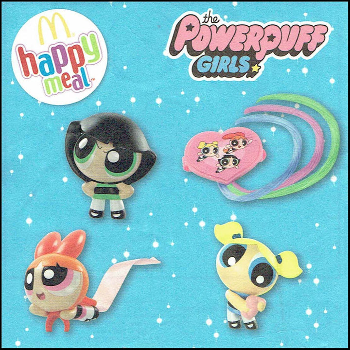 Netherlands, 2017/14, Happy Meal set, Powerpuff Girls