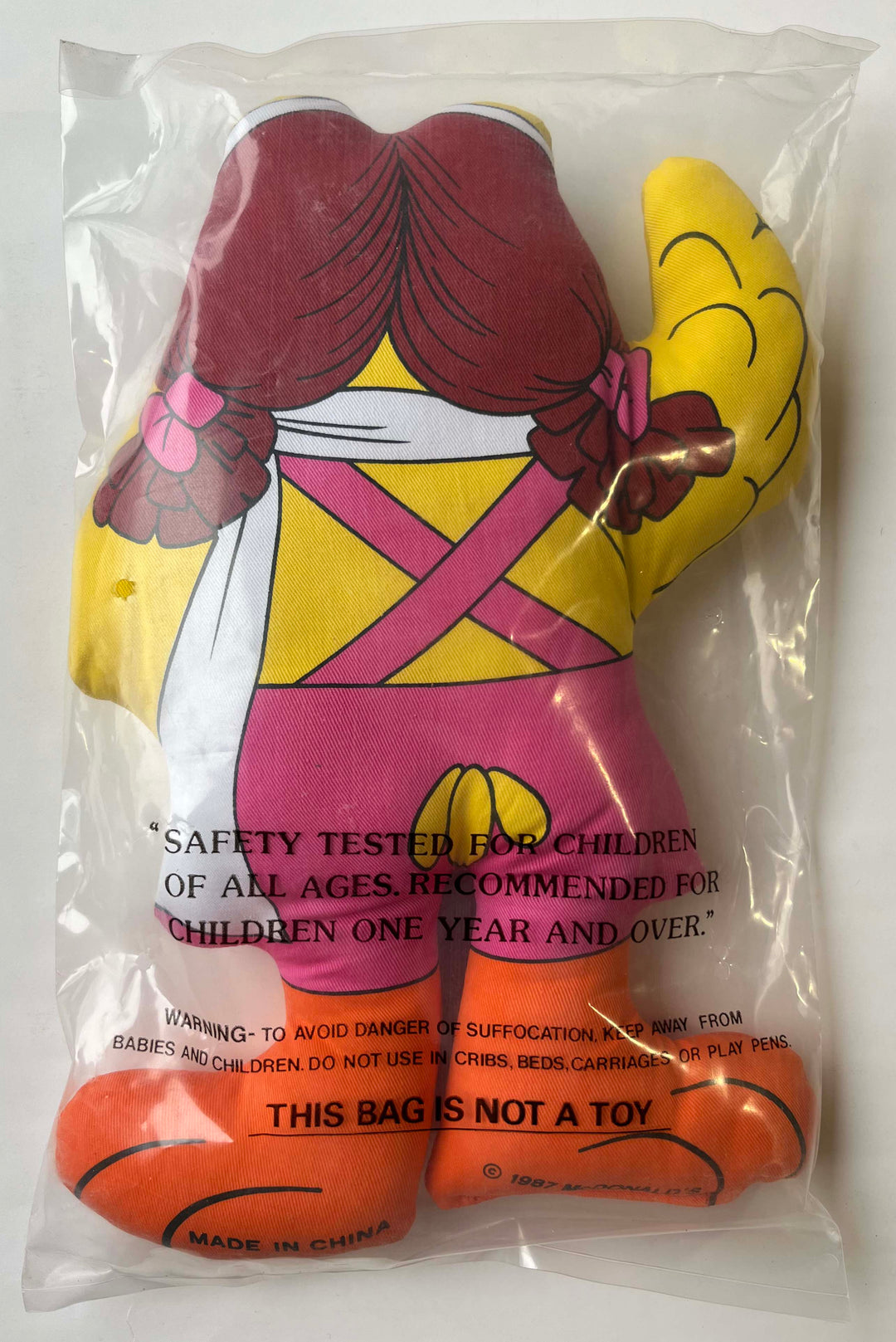 USA, 1987, McDonald's, Birdie Pillow Doll
