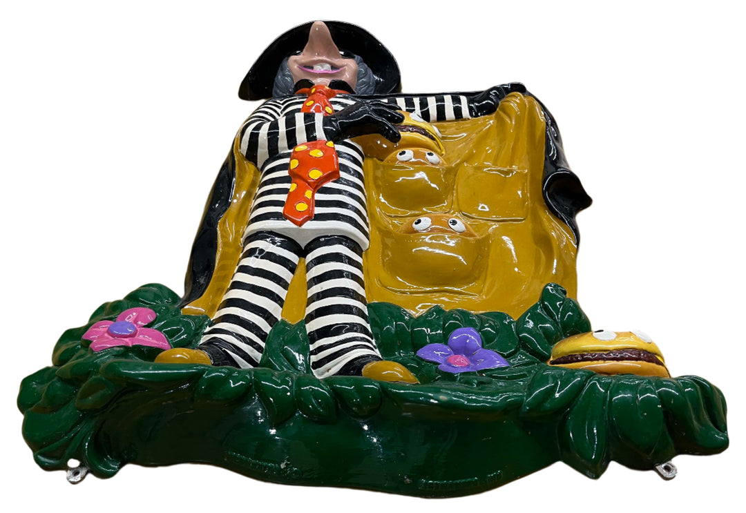 USA, 1970's, McDonald's, Hamburglar, 3 Dimensional Wall Plaque by Setmakers