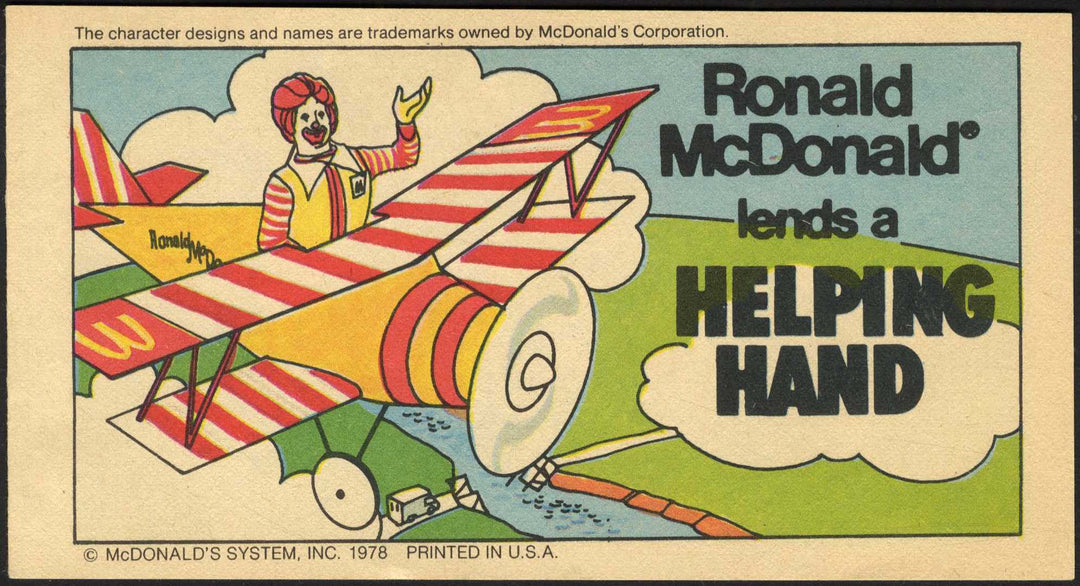 USA, 1978/15, Happy Meal Set, Comic books