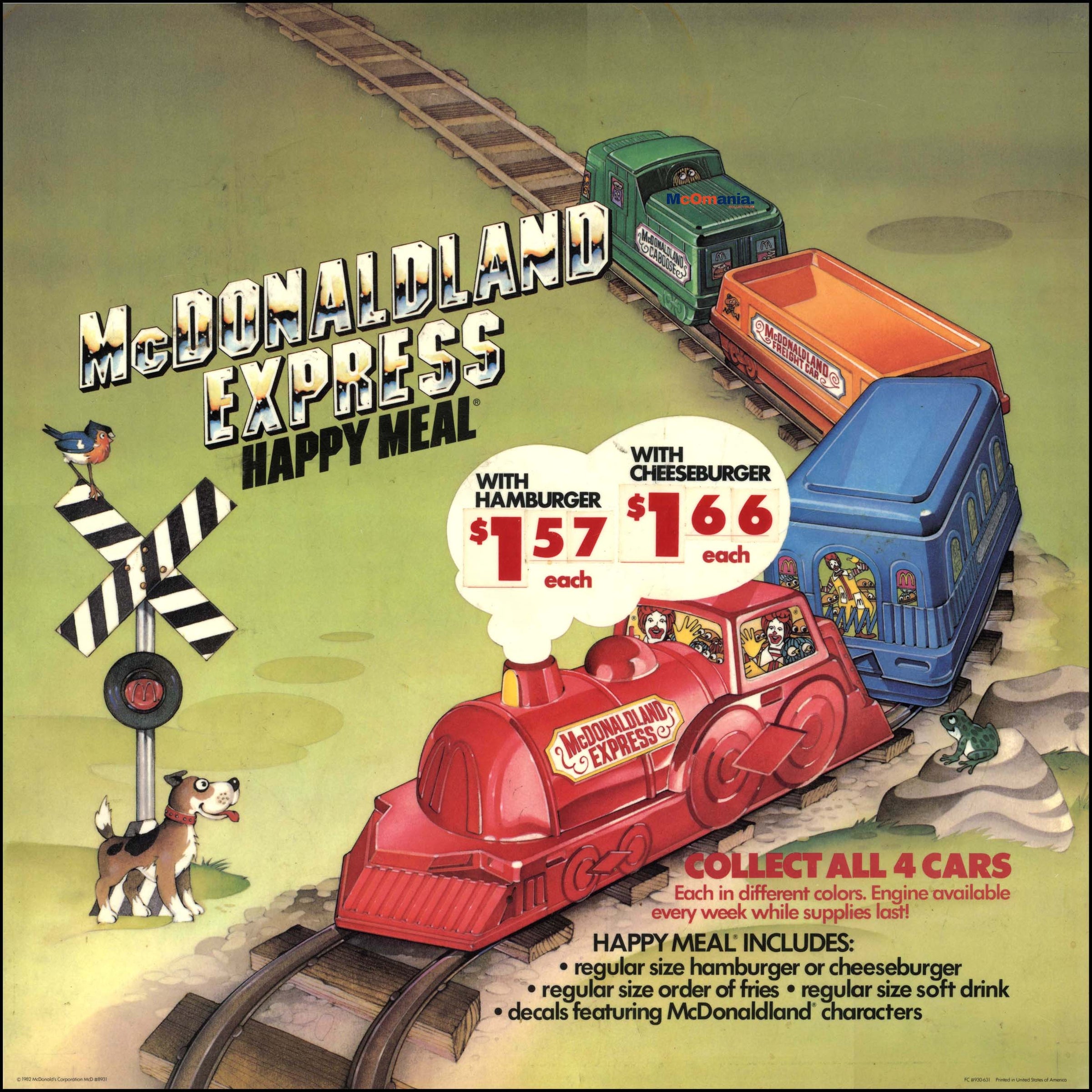 1982/05 McDonaldland Express