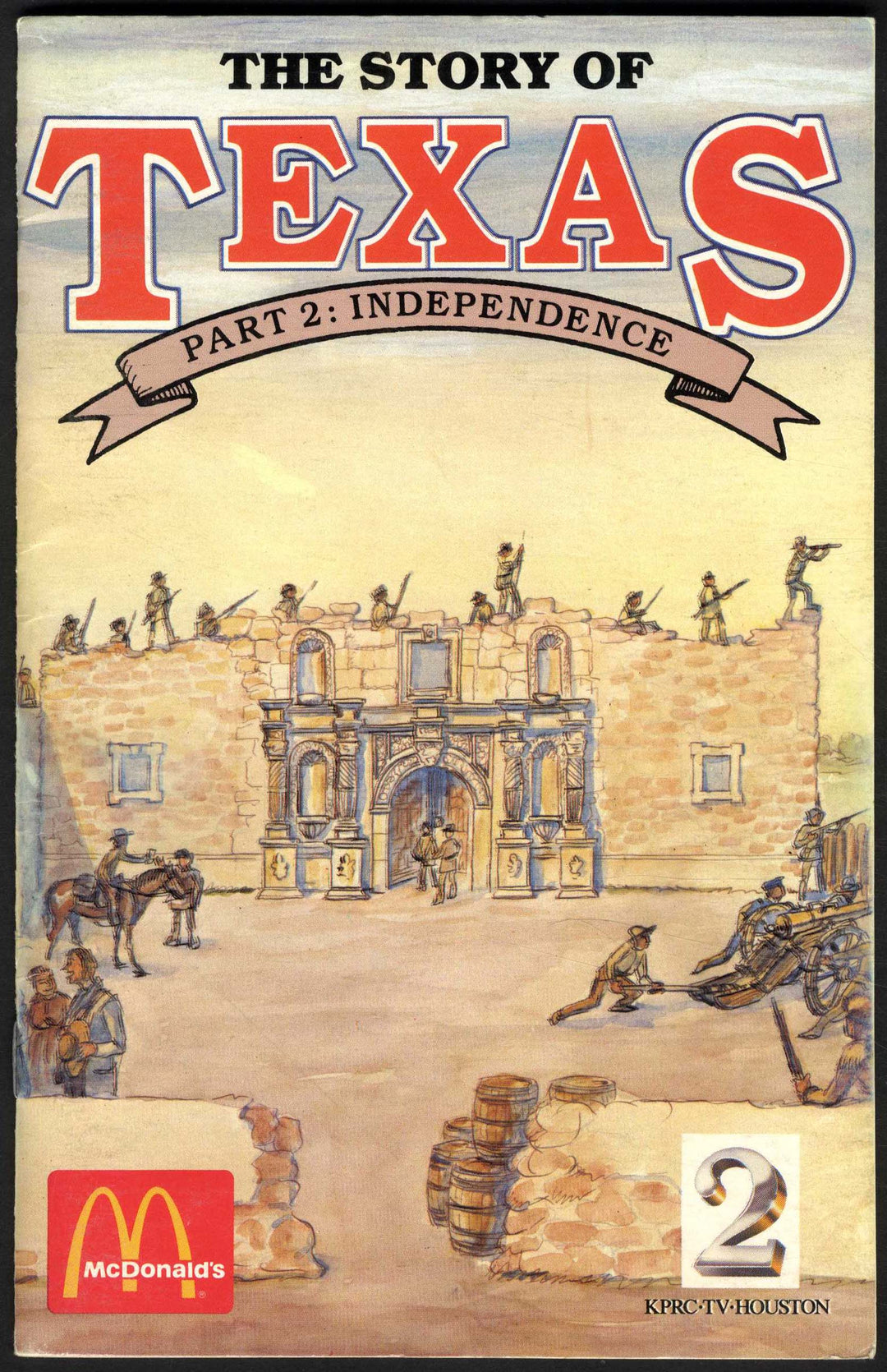 USA, 1986/18, Happy Meal Set, The Story of Texas