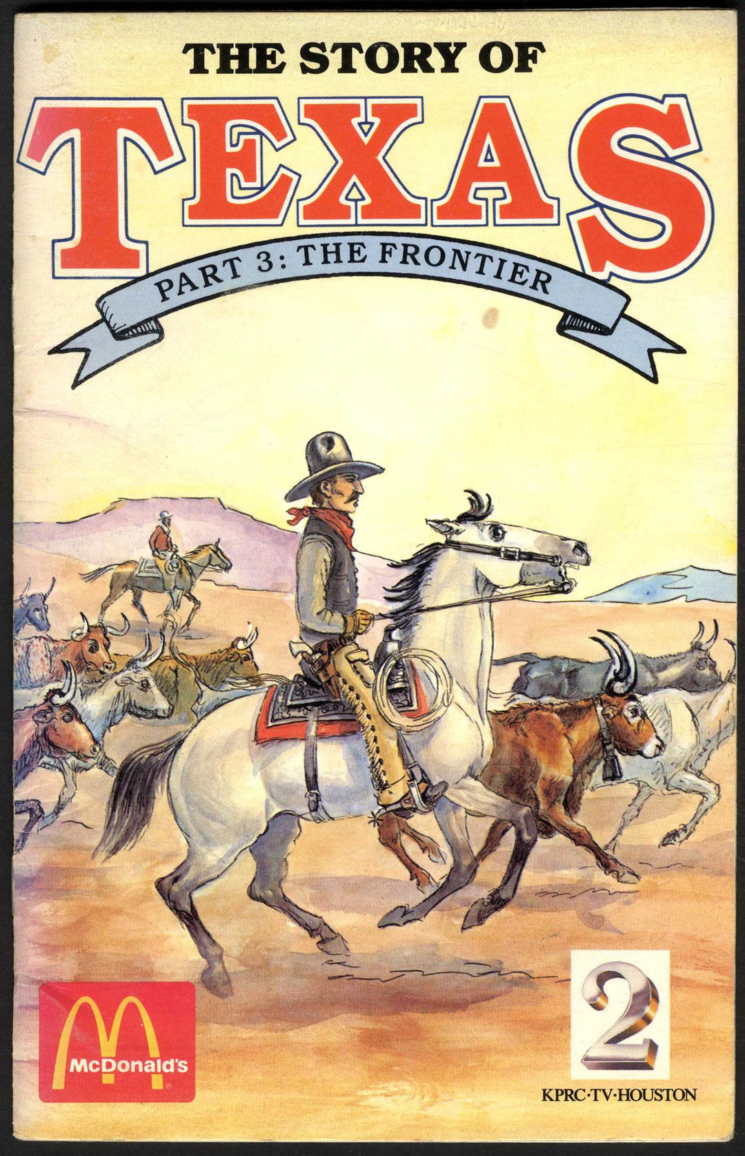 USA, 1986/18, Happy Meal Set, The Story of Texas