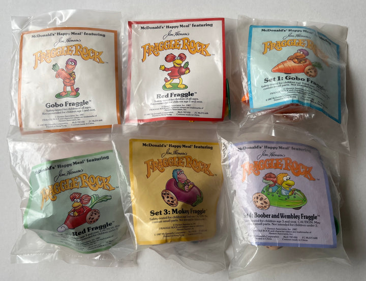 USA, 1988/05, Happy Meal Set, Fraggle Rock