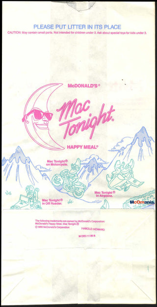 1988/24 Mac Tonight (boxes/bags)