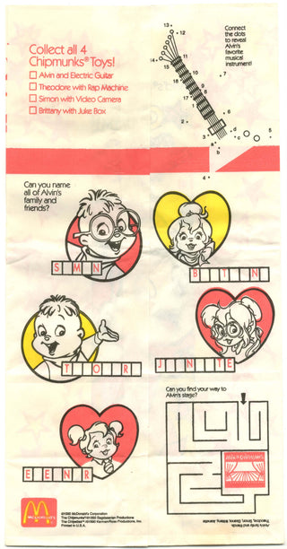1991/03, Alvin and the Chipmunks