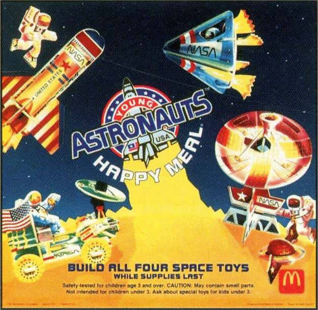 USA, 1992/09, Happy Meal Set, Young Astronauts