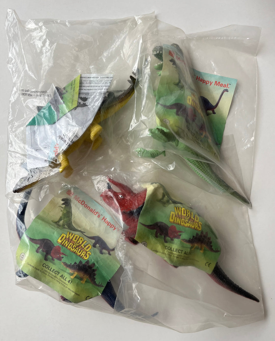 USA, 1993/02, Happy Meal Set, World of Dinosaurs