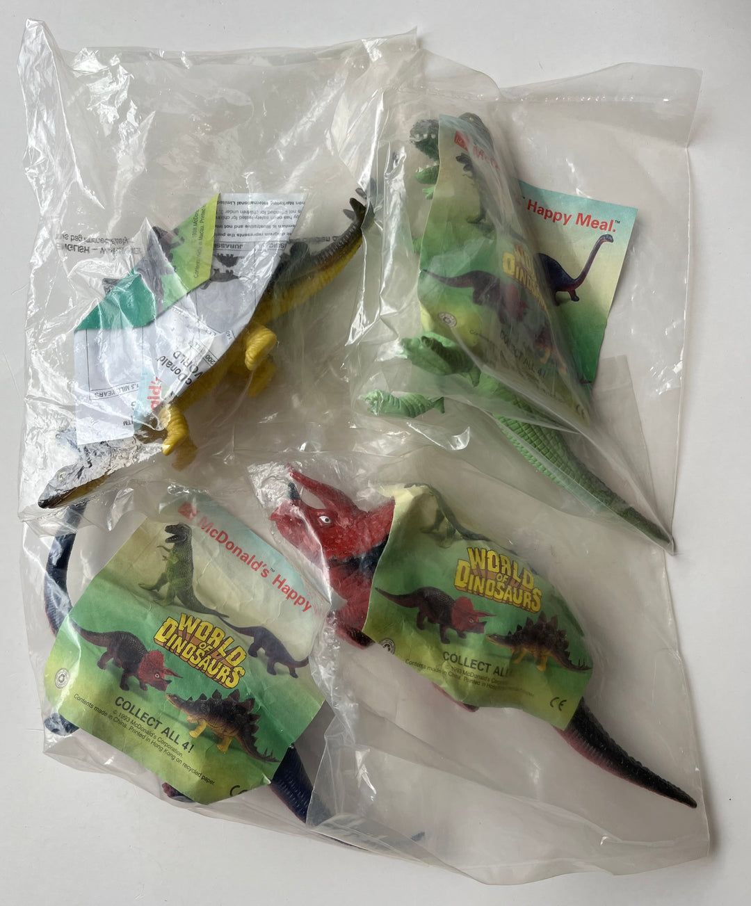 USA, 1993/02, Happy Meal Set, World of Dinosaurs