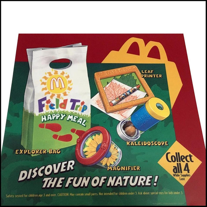 USA, 1993/10, Happy Meal Set, Field Trip