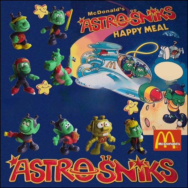USA, 1994/01, Happy Meal Set, AstroSniks II with Rocket