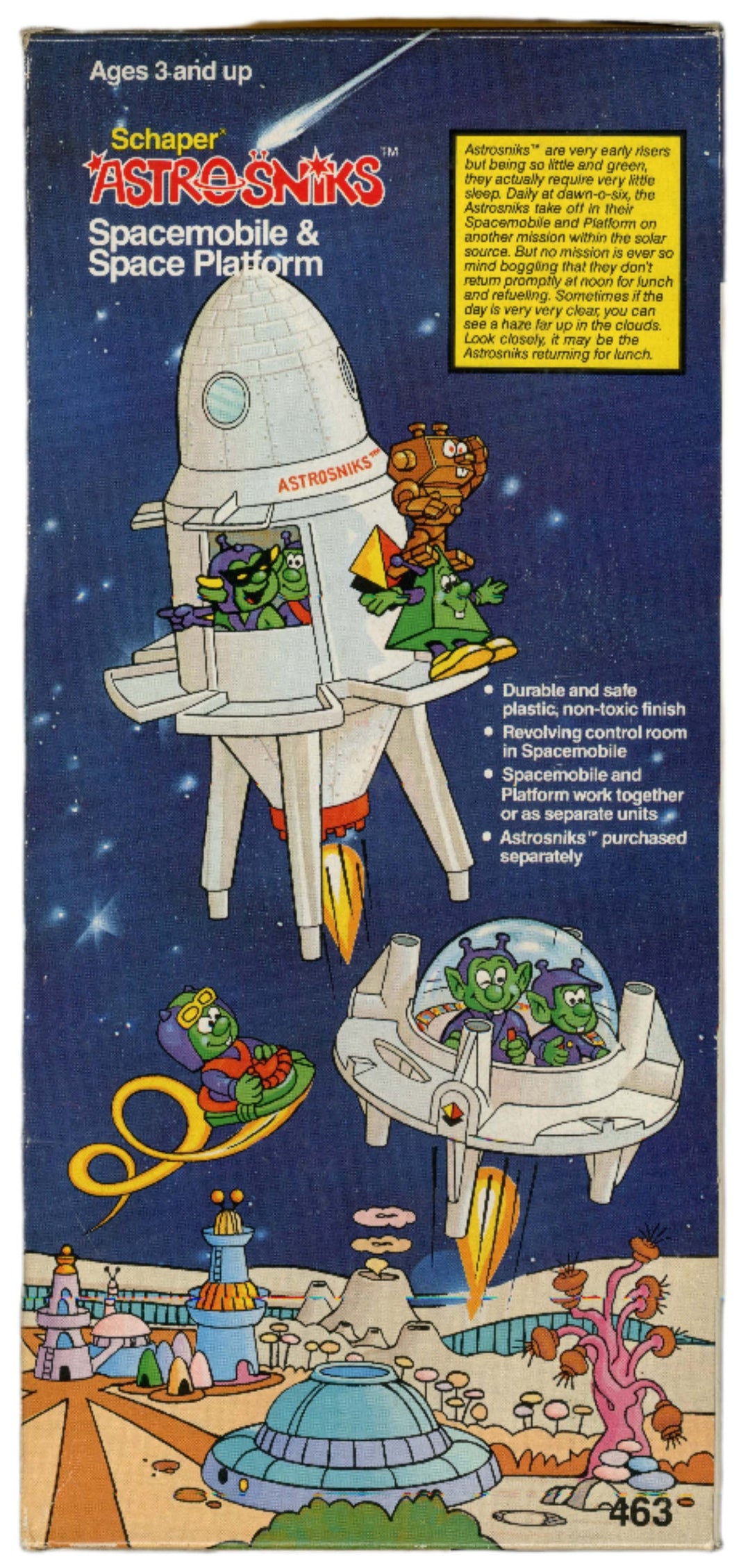 USA, 1994/01, Happy Meal Set, AstroSniks II with Rocket