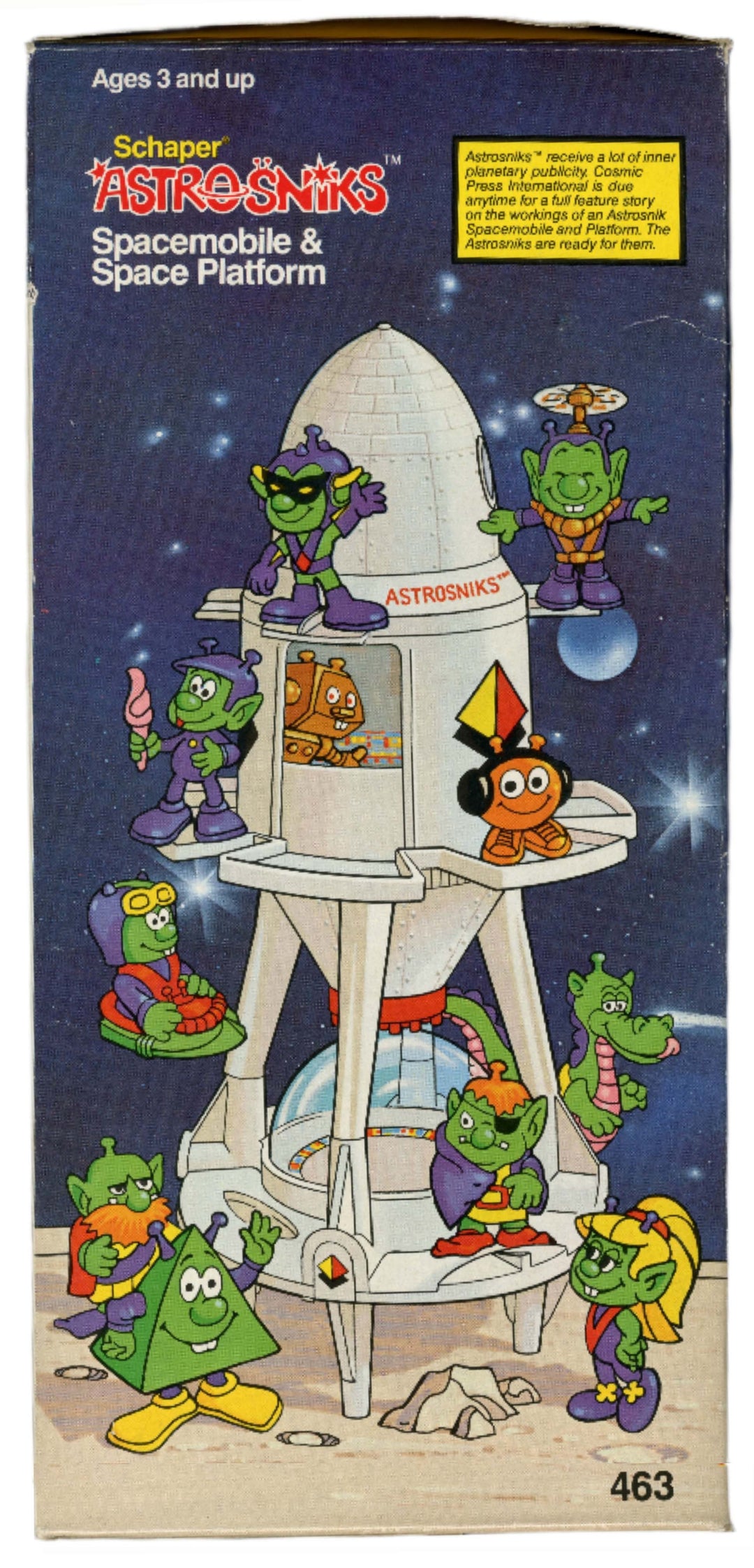 USA, 1994/01, Happy Meal Set, AstroSniks II with Rocket