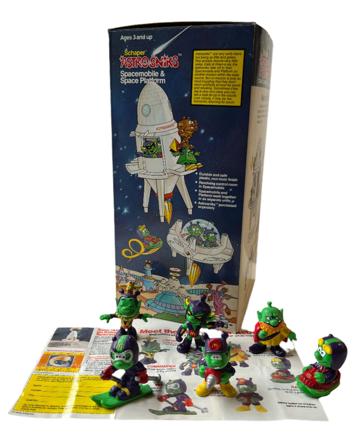 USA, 1994/01, Happy Meal Set, AstroSniks II with Rocket
