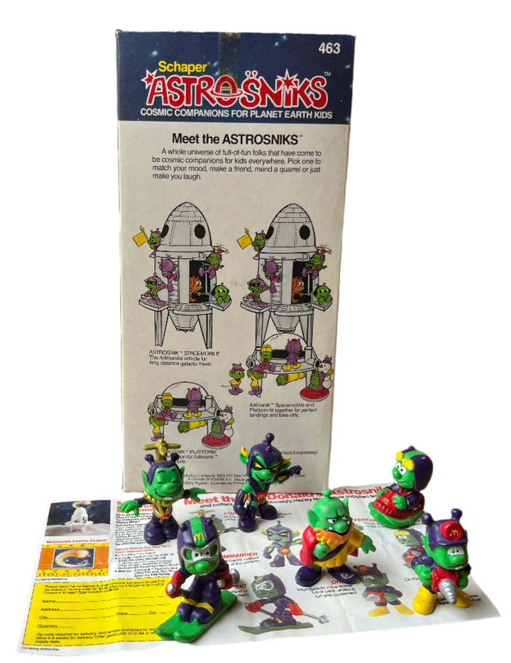 USA, 1994/01, Happy Meal Set, AstroSniks II with Rocket