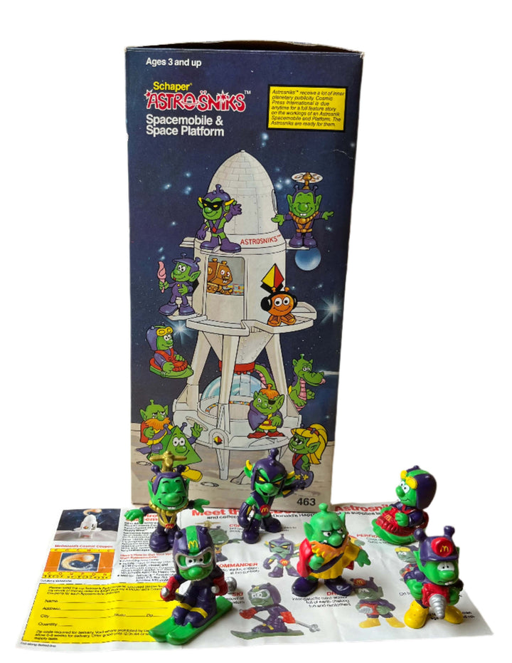 USA, 1994/01, Happy Meal Set, AstroSniks II with Rocket