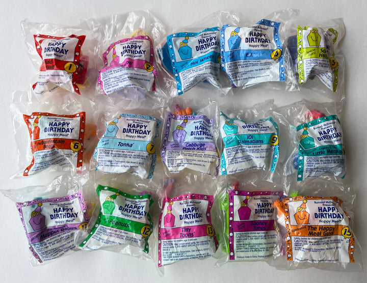 USA, 1994/11, Happy Meal Set, Happy Birthday Happy Meal