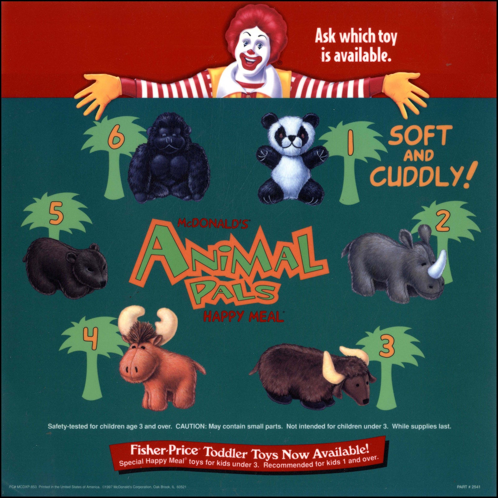 1997/08 Endangered Animal Pals
