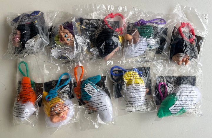 USA, 2001/11, Happy Meal Set, Snow White and the Seven Dwarves