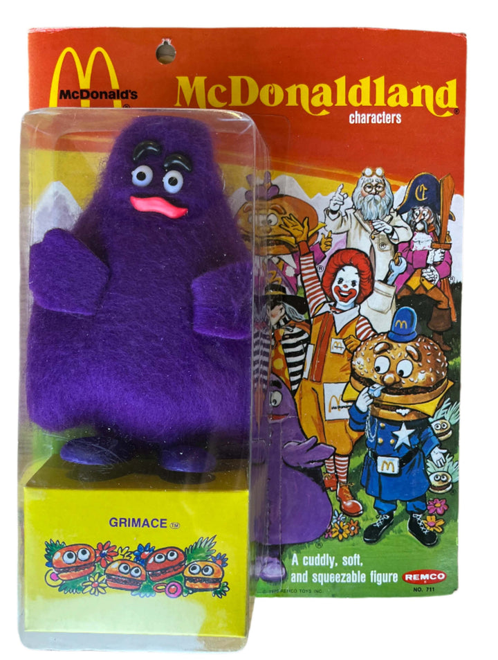 USA, 1976, McDonaldland Characters Set, Remco Toys INC.