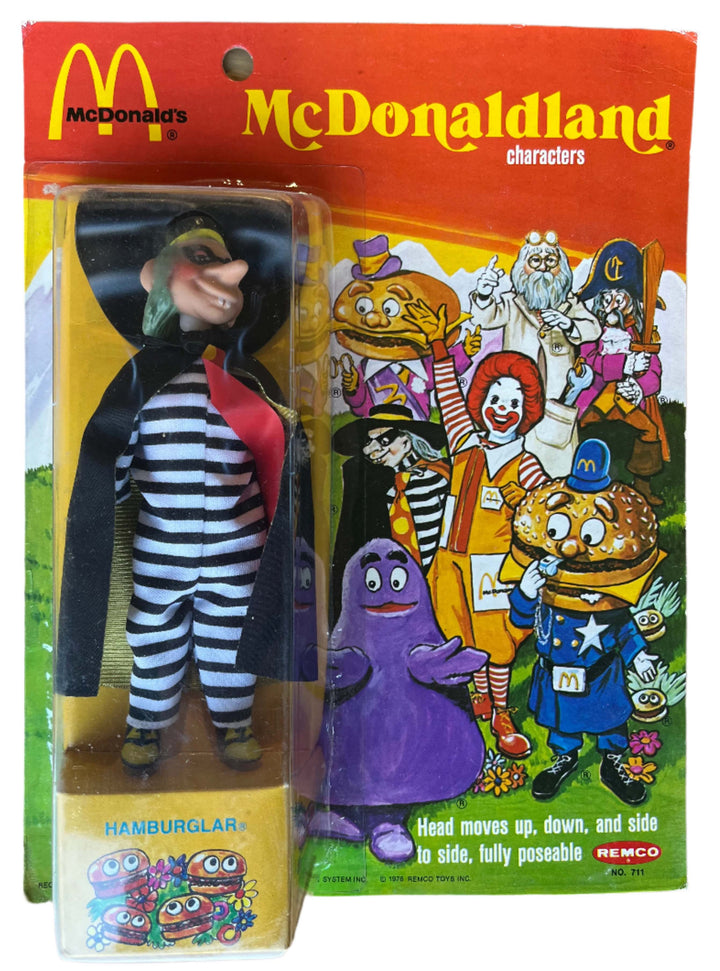 USA, 1976, McDonaldland Characters Set, Remco Toys INC.