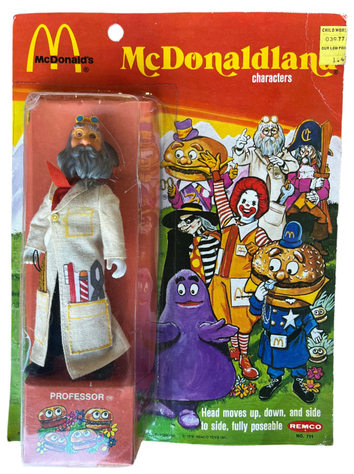 USA, 1976, McDonaldland Characters Set, Remco Toys INC.