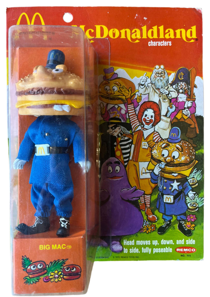 USA, 1976, McDonaldland Characters Set, Remco Toys INC.