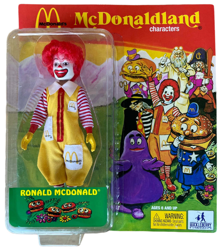 USA, 2008, McDonaldland Characters, SDCC 2008 Exclusive Set of 10, Huckleberry Toys